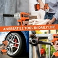 thumbnail image 3 of Cordless Impact Wrench, UNTIMATY 1/2 inch Brushless Impact Gun, Max Torque 320 Ft-lbs(430N.m) Impact Wrench with 21V Brushless Motor, with 3.0Ah Li-ion Battery & 7 Sockets, 3 of 10