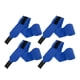 thumbnail image 4 of 4 vendas autoadhesivas para patas de caballo, de forro polar, de doble cara, para entrenamiento y ejercicio, color azul, 4 of 5