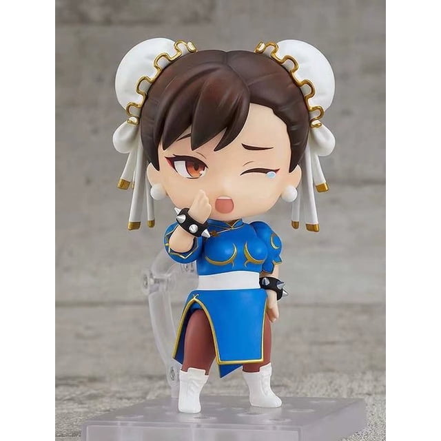 Figura de Chun Li Street Fighter, versión Q, 10 cm, SF #1993, edición móvil, Chunmovies Butter