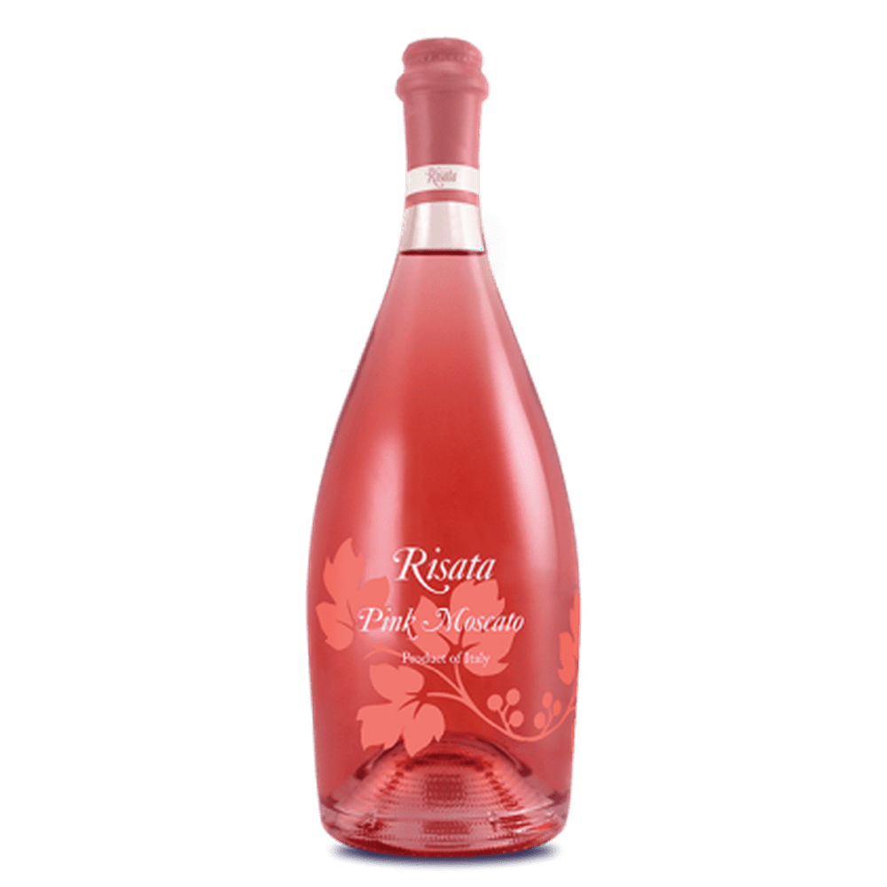 Risata Pink Moscato Wine, 750 mL