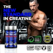 ALLMAX Nutrition Micronized Creatine Monohydrate, Gluten Free & Fast Absorbing 100g, Unflavored, 20 Servings