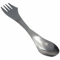 thumbnail image 1 of Cateissary Nueva cuchara 3 en 1 Home Camping Picnic Cuchara Spork de acero inoxidable Cubiertos multifuncionales Mostrada Cateissary HA6761-00B, 1 of 6