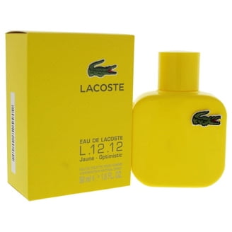 Lacoste L.12.12. White Cologne for Men, Eau de Toilette, 3.4oz