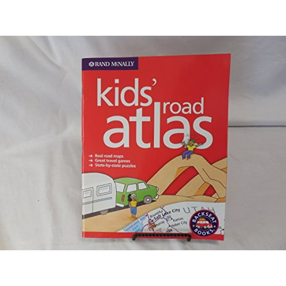 Pre-Owned Rand McNally Kids' Road Atlas (Paperback) 0528965441 9780528965449
