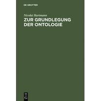 Zur Grundlegung Der Ontologie, (Hardcover)