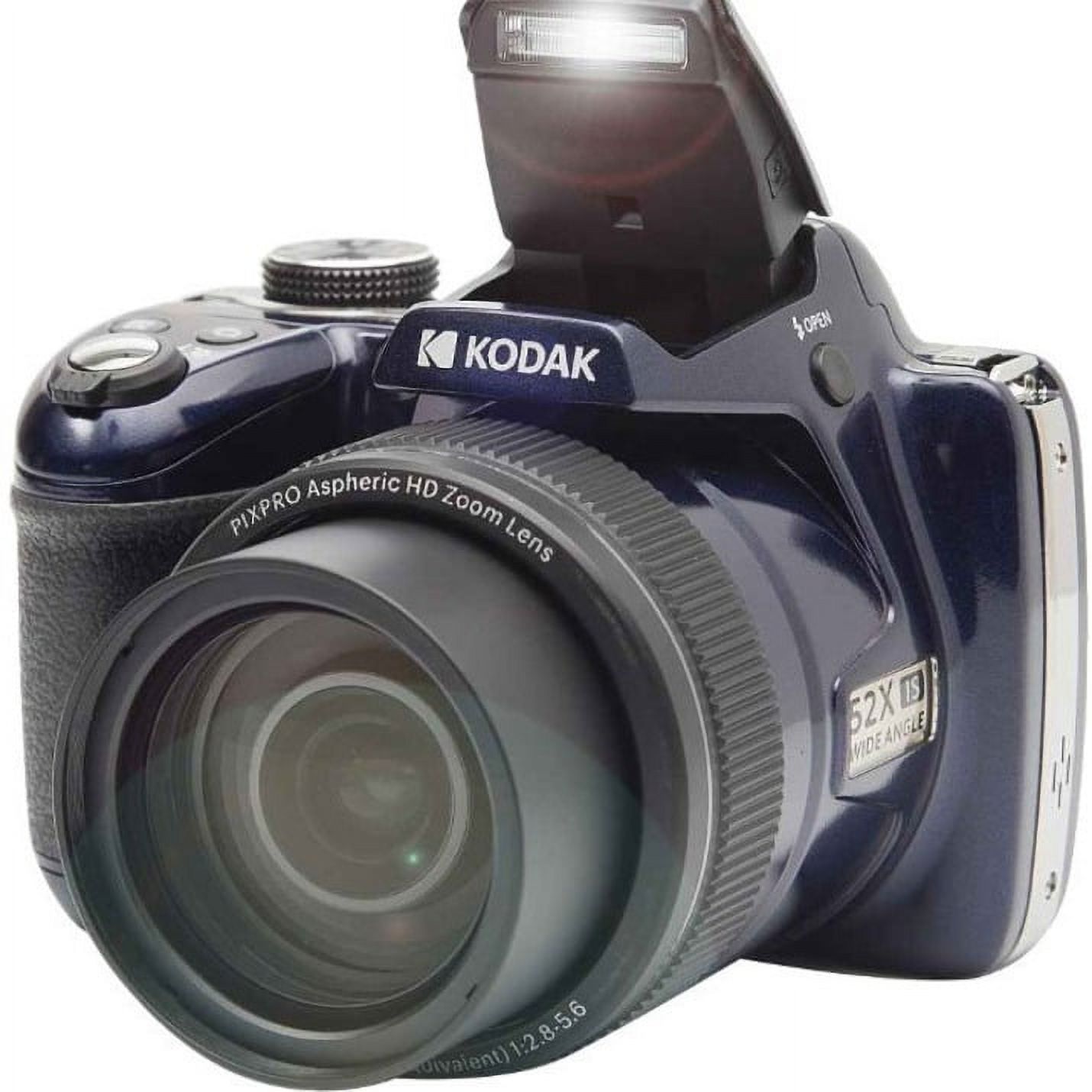 Kodak PIXPRO AZ528 16.4 Megapixel Bridge Camera, Blue - image 4 of 5