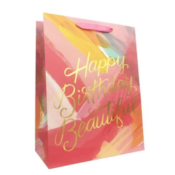 "Happy Birthday Beautiful" Medium Gift Bag