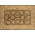 thumbnail image 1 of Ahgly Company Indoor Rectangle Oriental Brown Traditional Area Rugs, 7' x 9', 1 of 4
