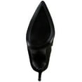 thumbnail image 5 of Steve Madden Viktory Black Paris Stiletto Heel Pointed Toe Over The Knee Boots (Black Paris, 9), 5 of 5