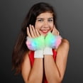 thumbnail image 5 of FlashingBlinkyLights LED Fuzzy Fingerless Glow Gloves, 5 of 6