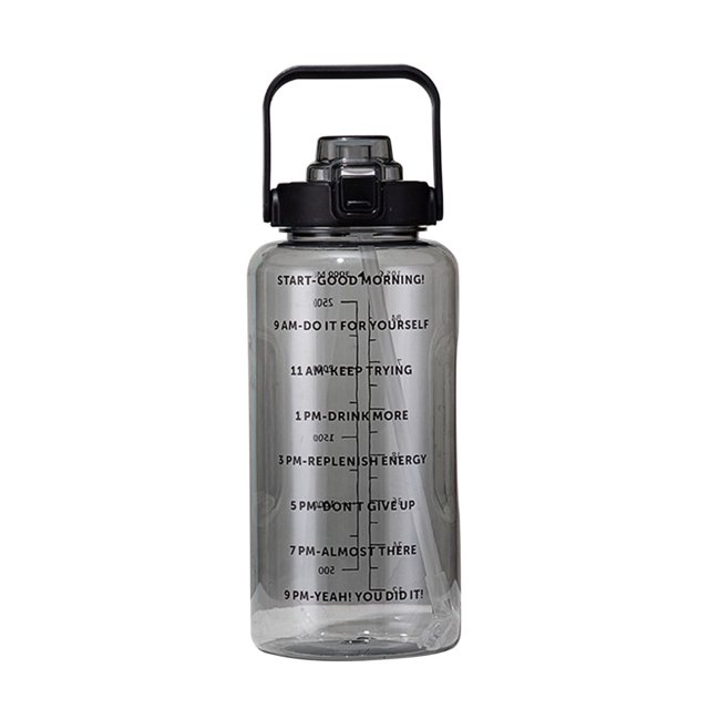 Bouteille d'Eau 2000/3000ML Haute Résistance à la Température Sans Fuite Longue Durée de Vie Grande Capacité pour Sorties