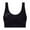 Black, variant on Wirefree Sports Bras for Women Star Patterns Breathable Racerback Everyday Bras with Patterns Full Coverage Seamless Gym Running Trainning Bralettes Black M
