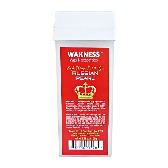 Waxness Wax Necessities Russian Pearl Soft Wax Cartridge 3.38 oz 100g