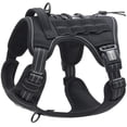 thumbnail image 1 of Tactical Dog Harness for Small Medium Dogs No Pull Adjustable Pet Harness Reflective K9 Working Training Easy Control Pet VestBlack S, 1 of 5