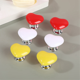 thumbnail image 5 of Manija del BotóN de PresióN del Inodoro en Forma de CorazóN, Interruptor de PresióN del Tanque, DecoracióN de la HabitacióN del BañO, Amarillo, 5 of 5