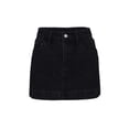 thumbnail image 6 of EaskTriop Women's Stretchy Casual Mini Skirt High Waisted A-Line Denim Style Synthetic Fashion Summer Short Skirts with Pockets Work Outfits, 6 of 6