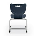 thumbnail image 2 of MooreCo Hierarchy Cantilever School Chair, 5 Pack-Navy-33.5"H x 19.3"W x 19.5"D, 2 of 3