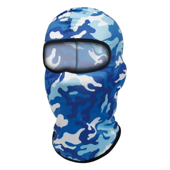 Domuza Unisex Camouflage Ski Mask, Balaclava Face Cover, Shiesty Mask UV Protector Lightweight for Motorcycle Snowboard Multicolor One Size