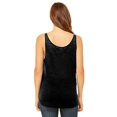 thumbnail image 2 of bella + canvas ladies flowy side slit tank - white slub - xl - (style # b8802 - original label) - pack of 2, 2 of 2