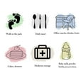 thumbnail image 4 of Lunch Backpack Large Capacity Creative Picnic Backpack Insulated Cooler Backpack, 4 of 8