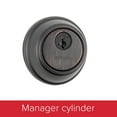 thumbnail image 4 of Kwikset Key Control Single Cylinder Deadbolt SmartKey - Venetian Bronze, 4 of 5