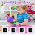 thumbnail image 5 of A ALPS Kids Potty Training Watch,Digital Watches with Alarm Clocks/Music and Vibration Reminder,Waterproof Watch for Kids Age 3-10, 5 of 7