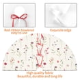 thumbnail image 4 of Sikiie Wildflower Watercolor 30-48 inches {designName} Print Christmas Tree Skirt Snowman Xmas Tree Skirt with Edge Christmas Decorations for Holiday Party-30", 4 of 7