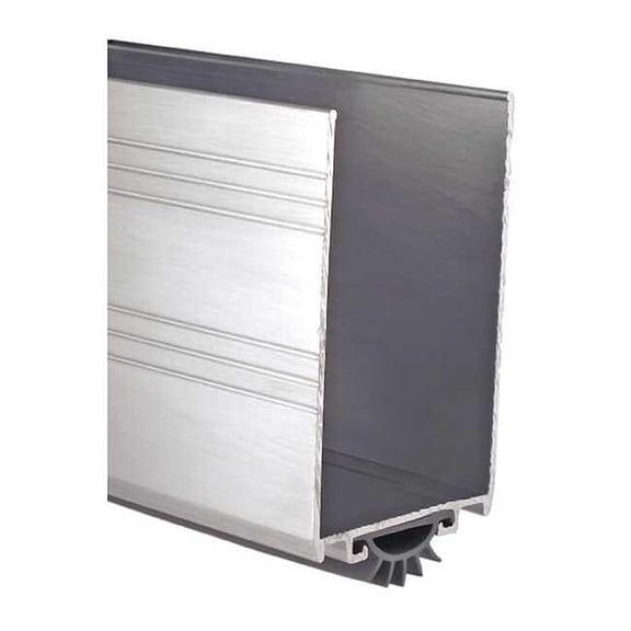 Pemko Door Shoe,1/2" Insert Size,Flange 3"H 221AV36