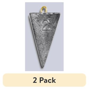 Bullet Weights Lead Pyramid Sinkers, 2 Oz., 7-Pack