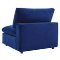 thumbnail image 4 of Sectional Sofa Set, Velvet, Blue Navy, Modern Contemporary Urban Design, Living Lounge Room Hotel Lobby Hospitality, 4 of 10