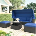 thumbnail image 2 of Shady Outdoor Oasis Creation - Block the Sun's Rays with a Removable Canopy on Your Daybed, 2 of 5