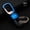 SKU01157-蓝冰, variant on Car keychain for men and women creative personalized braided rope waist hanging metal key ring ring keychain,SKU01157-黑色