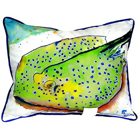 Betsy Drake SN405 11 x 14 in. Stingray Small Indoor & Outdoor Pillow