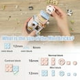 thumbnail image 4 of SKQIT Street View Cute Cat Shop Mini Building Blocks, MOC Creative Building Toys Cute Animals Building Set , Simulation Architecture Construction Toy, Gift Idea for Adults (917 PCS), 4 of 12