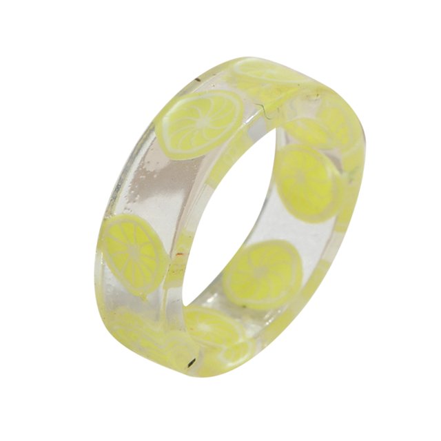 Cute Acrylic Resin Rings Set Colorful Summer Knuckle RingsThe Best Gift for A Loved One