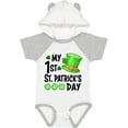 thumbnail image 3 of Inktastic My 1st St. Patrick's Day Green Top Hat and Clovers Boys or Girls Baby Bodysuit, 3 of 5