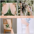 thumbnail image 4 of FUTUREORYY 2Ud Cortina Rosa De Organza Para Fiesta Boda Ambiente Acogedor Y, 4 of 8