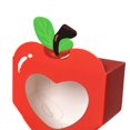 thumbnail image 6 of Sharprepublic 10 Pieces Foldable Candy Boxes Paper Gift Packaging Box for Holiday Birthday Red, 6 of 8