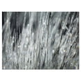 thumbnail image 2 of Raindrops on Grass Black White - Oversized Landscape Canvas Art, 2 of 3