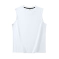 thumbnail image 4 of Ramiter Tank Top Men Men's Muscle Gym Workout Stringer Tank Tops Bodybuilding Fitness T-Shirts White,XL, 4 of 6