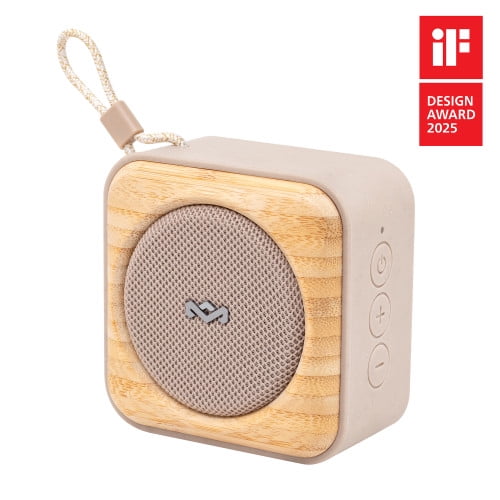 House of Marley Roots Portable Waterproof Bluetooth Speaker - Cream