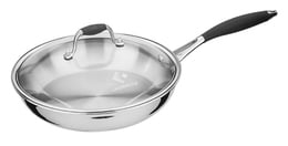 frying pan with lid