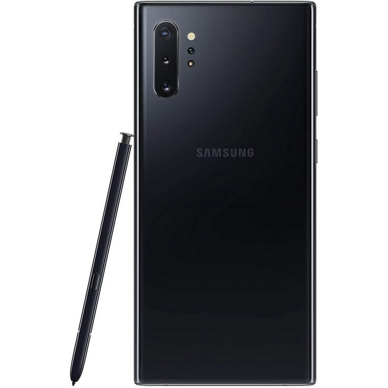 Restored SAMSUNG Galaxy Note 10+ Plus (Aura Black) Factory Unlocked 256GB  Smartphone (Refurbished) 