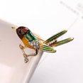 thumbnail image 6 of EOEMY Fashion Rhinestone Butterfly Dragonfly Bee Cat Bird Snail Animal Brooch Pin New-Retro Dragonfly, 6 of 7