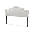 thumbnail image 2 of Baxton Studio Debbie Modern and Contemporary Greyish Beige Fabric Queen Size Headboard, 2 of 6