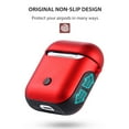 thumbnail image 2 of For&nbsp;AirPods&nbsp;Charging&nbsp;Case&nbsp;Full&nbsp;Protective&nbsp;Shockproof&nbsp;Premium&nbsp;Dual Layer Design Ultra Hybrid&nbsp;Cover with Lanyard - Red, 2 of 10