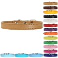 thumbnail image 2 of Faux Leather Collar Metal Buckle Pet Collar Adjustable Pet Collar for Small Dogs, 2 of 10