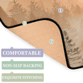 thumbnail image 3 of CURLYOOT Misty Forest Rug for Living Room Bedroom, 4x6 Ft Washable Area Rug, Non Slip Rugs for Entryway, Large Carpet for Indoor Dining Room, 3 of 8