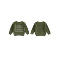 thumbnail image 2 of Gupgi Chandails pour Bébés Garçons Filles 3M-5Y Enfant Brodé Lettre Manches Longues Col Rond Pull Tricoté, 2 of 9