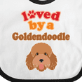 thumbnail image 4 of Inktastic Goldendoodle Dog Quote Boys or Girls Baby Bib, 4 of 4